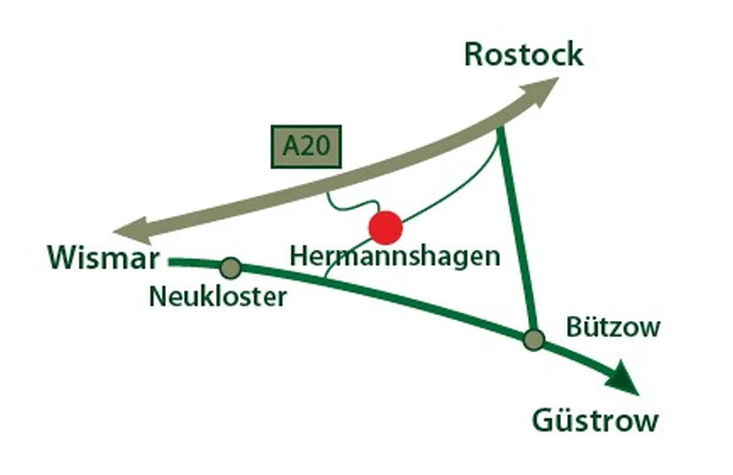 Karten von Weidehof Hermannshagen GbR
